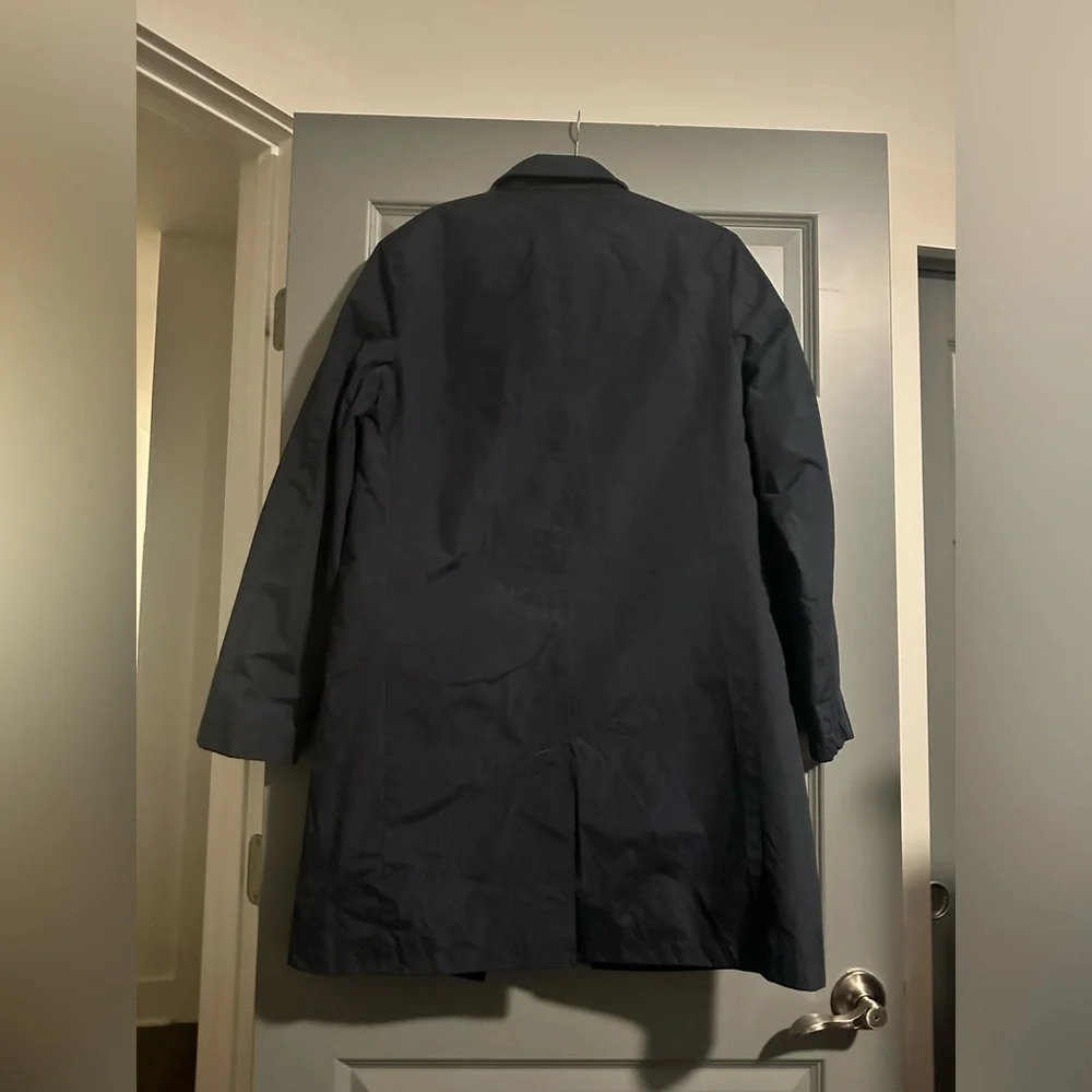 Cole Haan Men's Nylon Trench Rain Coat NWT size small - Picture 3 of 6
